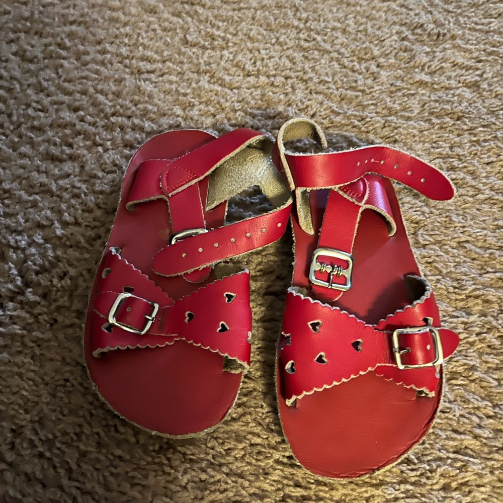 Stylish Red Kids Sandals